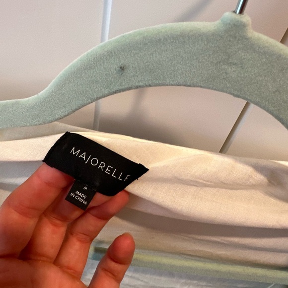 Majorelle blue and white check top - Picture 2 of 2